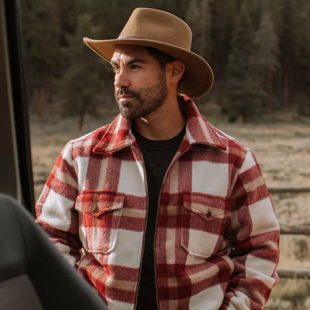 Plaid Lined Jac-Shirt | Stetson Cheap