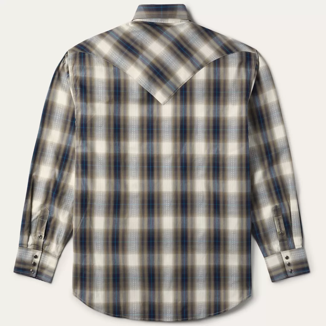 Ranch Plaid Dobby Western Shirt | Stetson Clearance