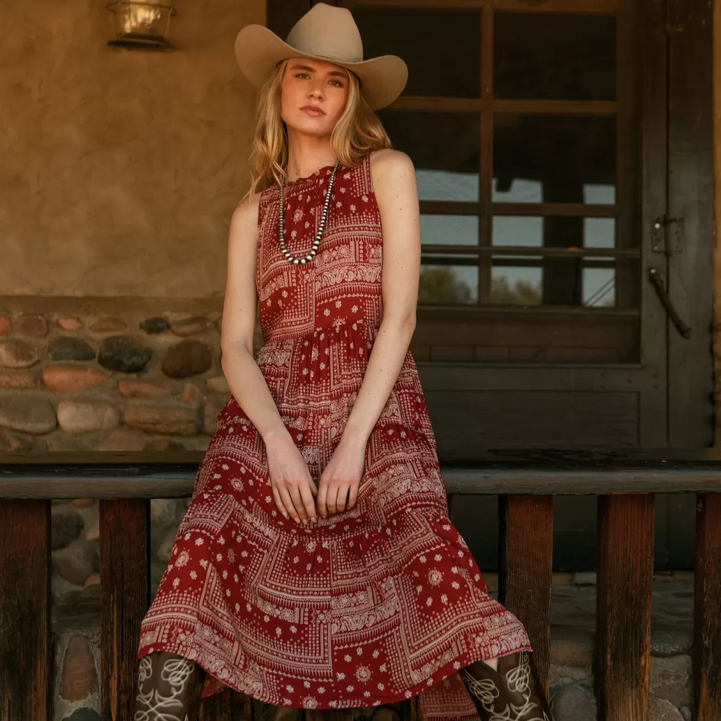 Bandana Patchwork Dress | Stetson Store