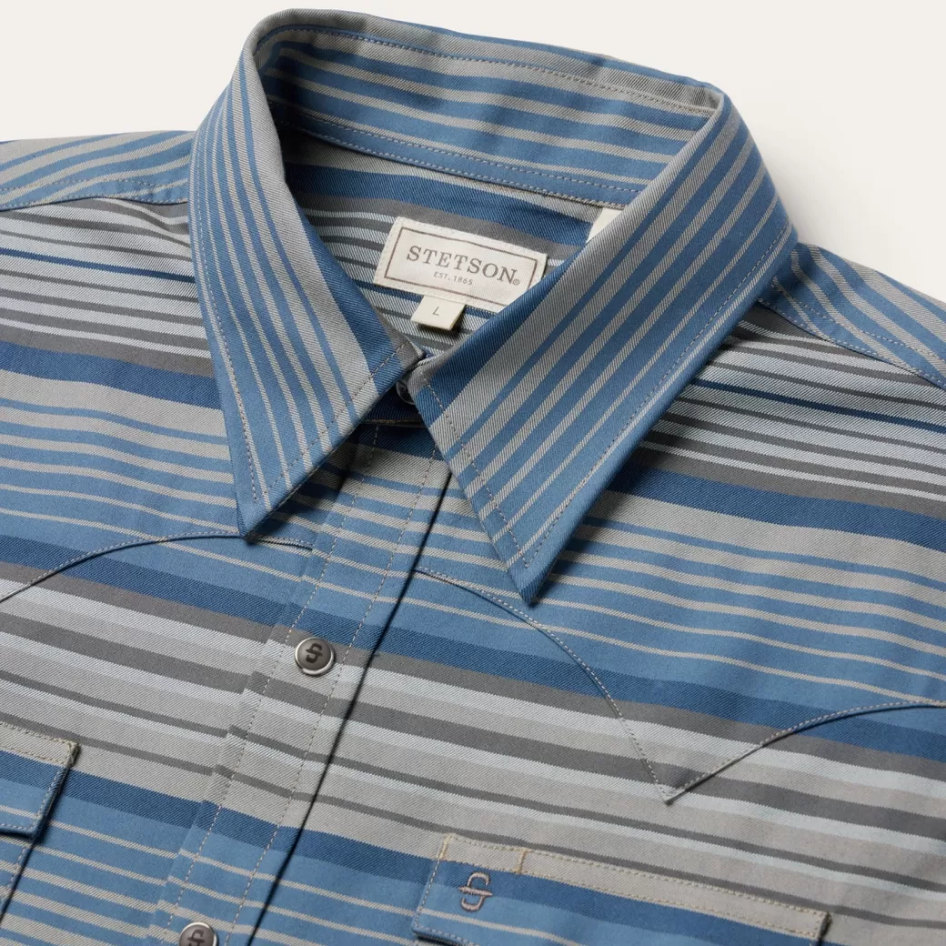 Serape Stripe Western Shirt | Stetson Cheap