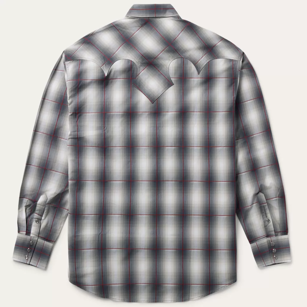 Smoke Ombre Western Shirt | Stetson Store