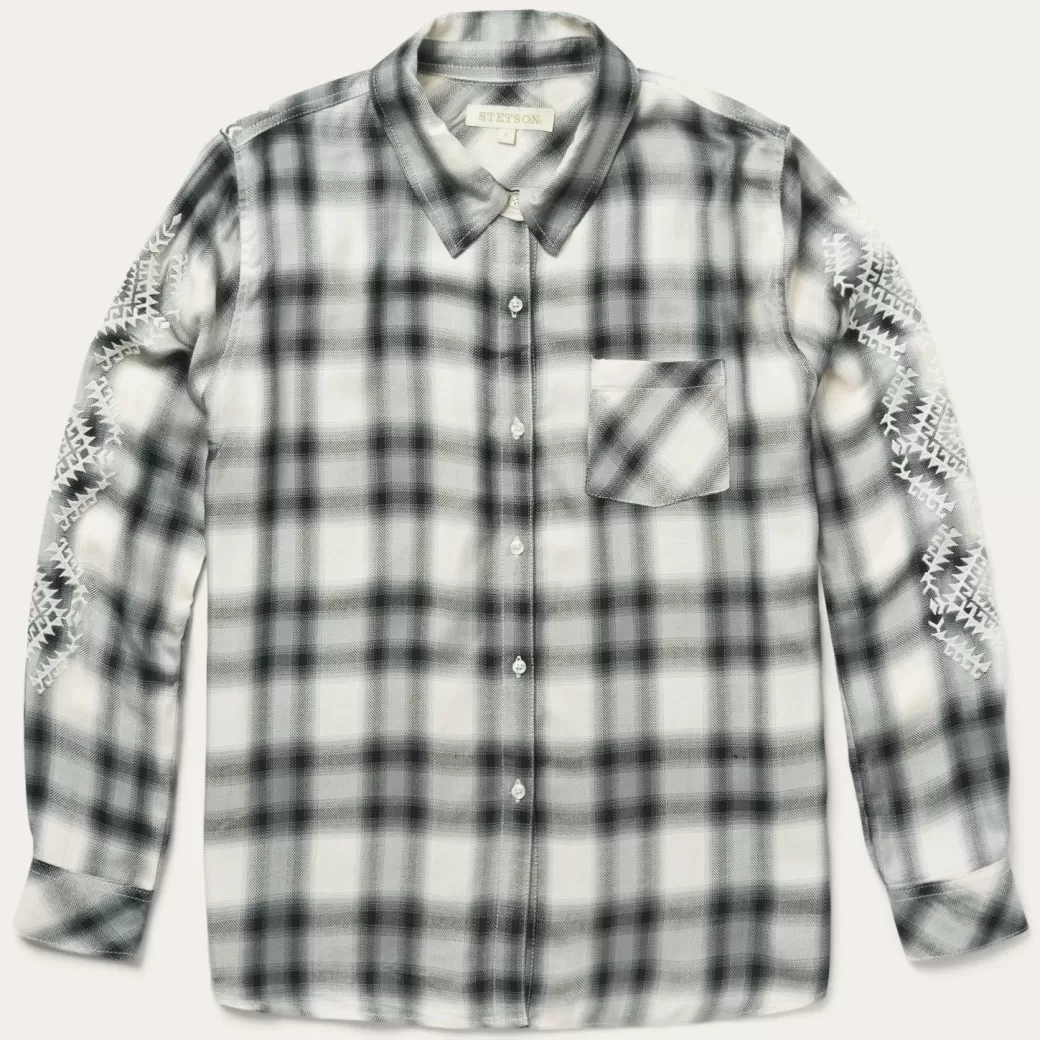 Smokey Ombre Plaid Shirt | Stetson Hot