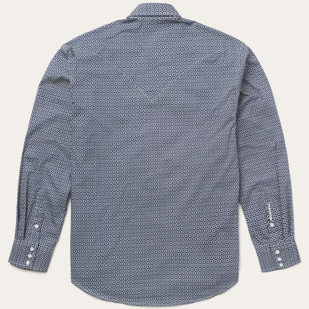 Snap Front Shirt in Deep | Stetson Flash Sale