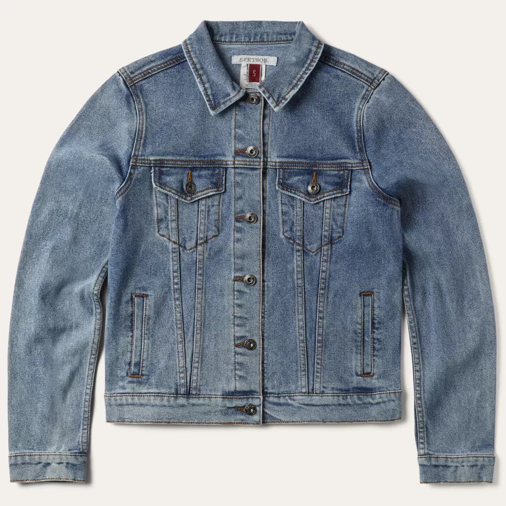 Stretch Denim Jacket | Stetson Outlet