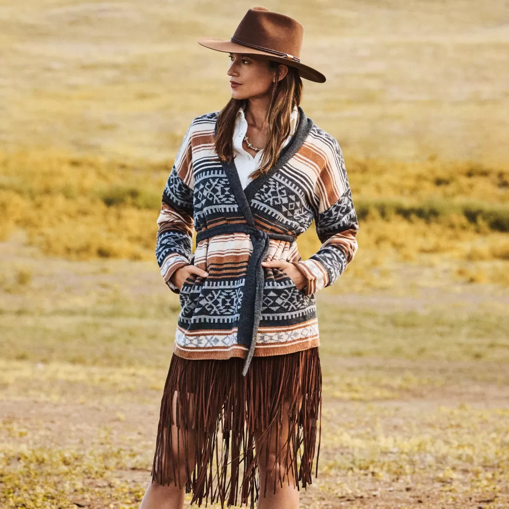 Suede Fringed Skirt | Stetson Fashion