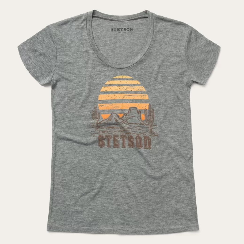 Sunset Graphic Tee | Stetson Flash Sale