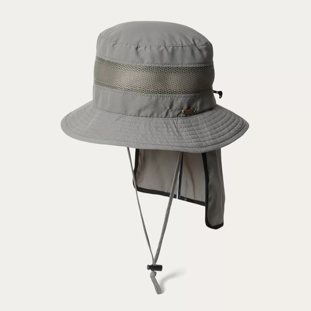 Switchback 'No Fly Zone' Mesh Bucket Hat | Stetson Flash Sale