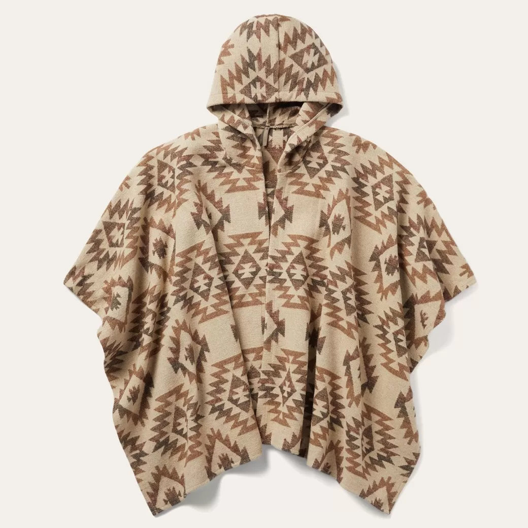 Tan Aztec Poncho | Stetson Discount