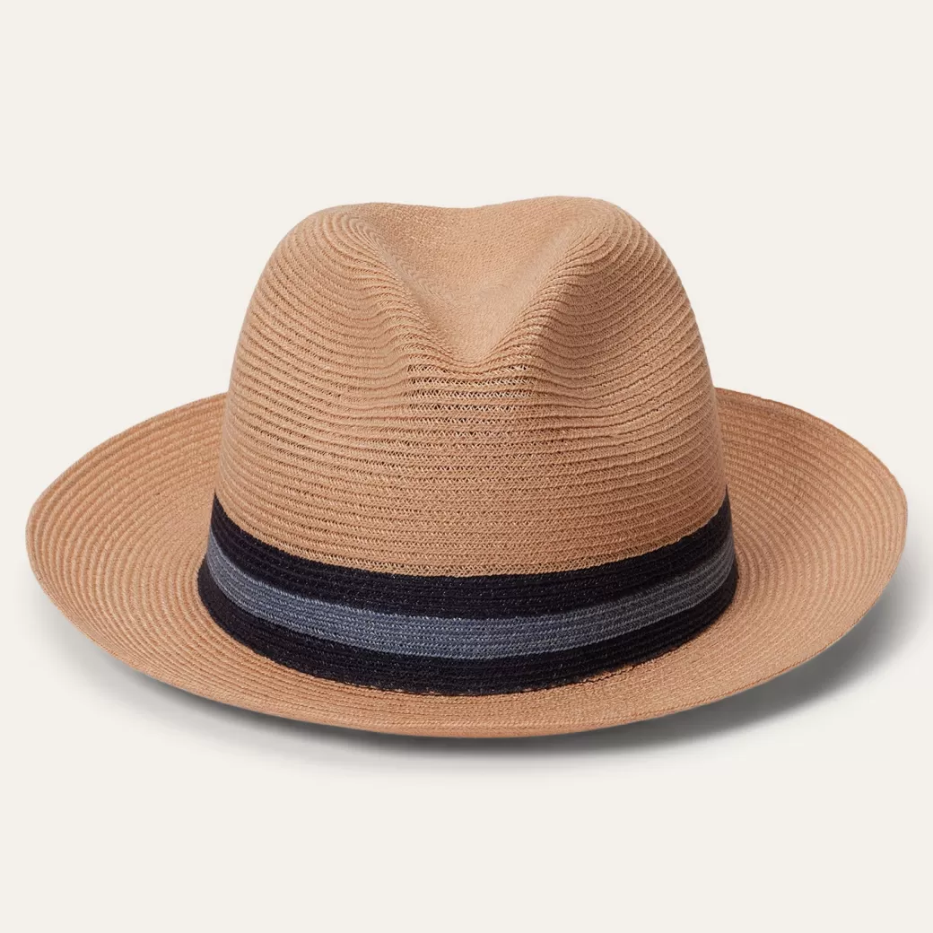 Triad Straw Fedora | Stetson Best Sale