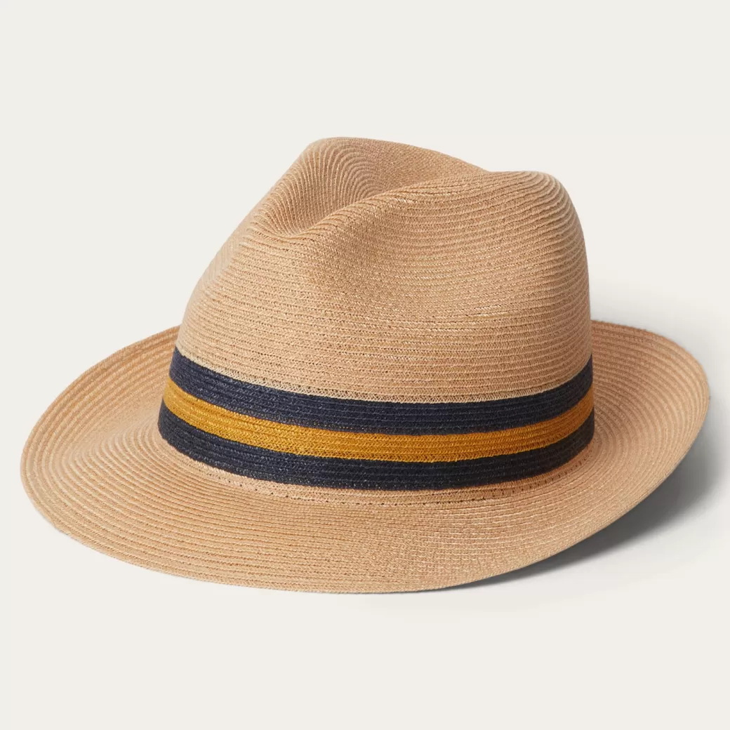 Triad Straw Fedora | Stetson New