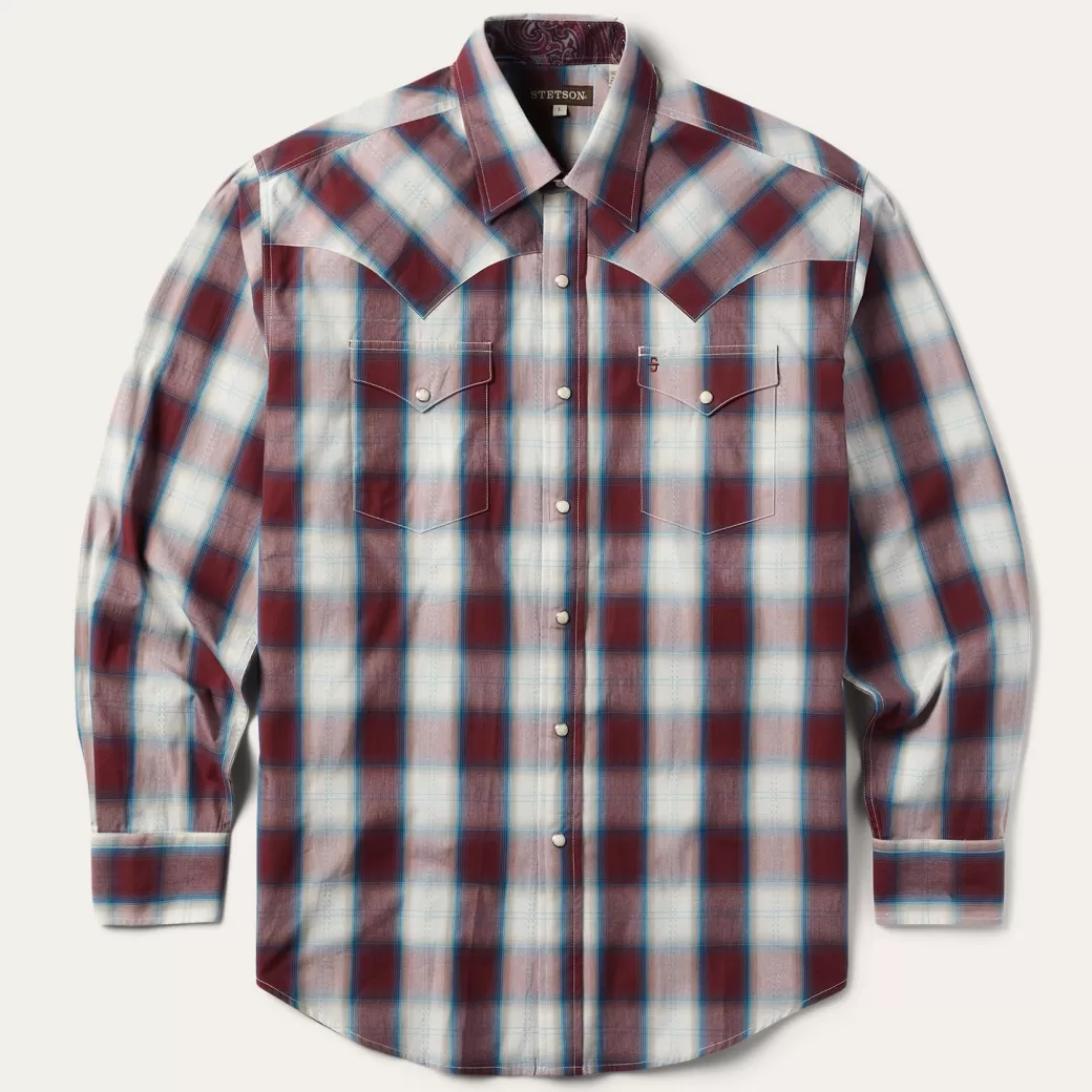 Plaid Shirt | Stetson Flash Sale