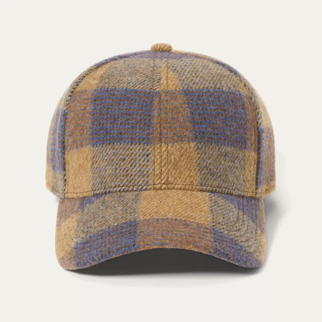 Wool Check Baseball Cap | Stetson Sale