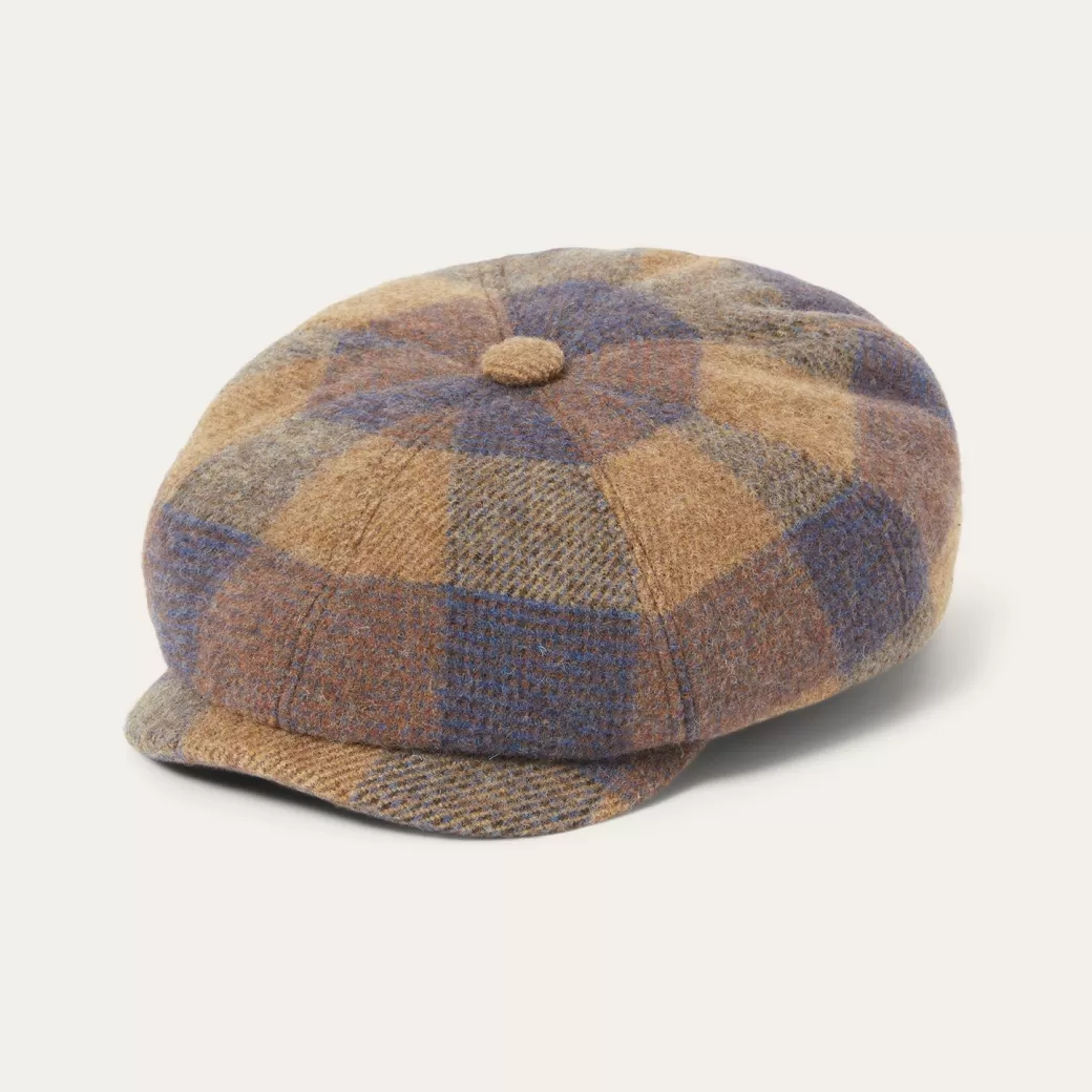 Wool Check Hatteras | Stetson New