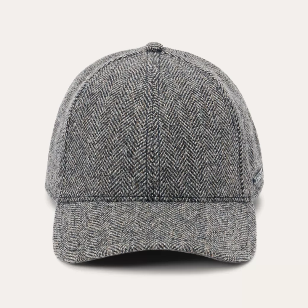 Wool Herringbone Baseball Cap | Stetson Outlet