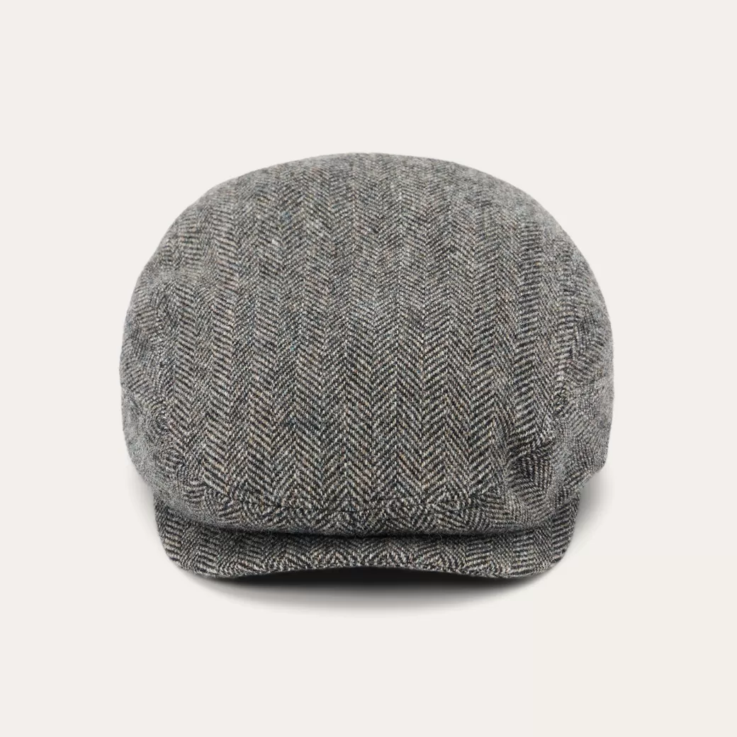 Wool Herringbone Driver Cap | Stetson Discount