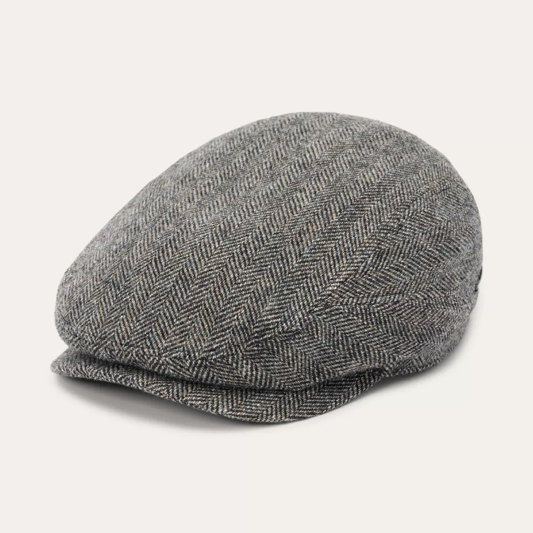 Wool Herringbone Driver Cap | Stetson Discount