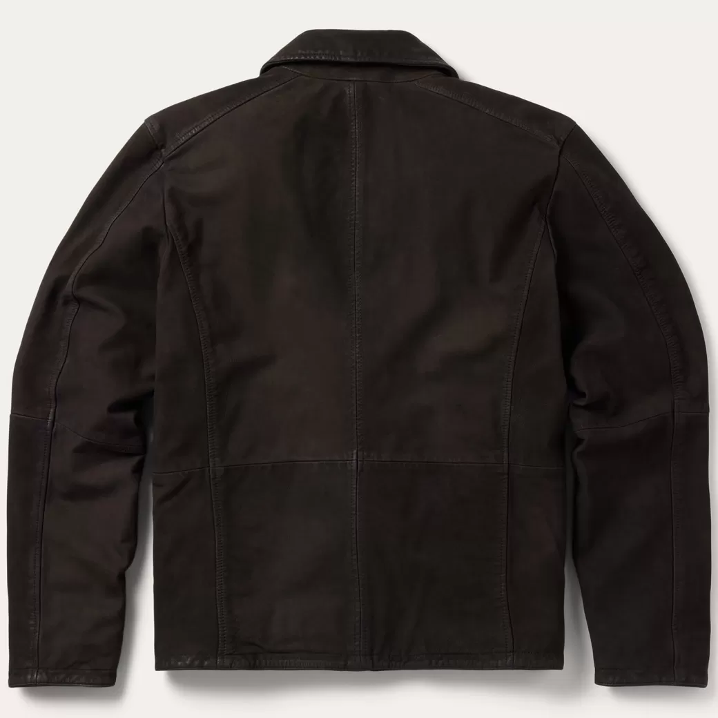 Zip Front Suede Leather Jacket | Stetson Online